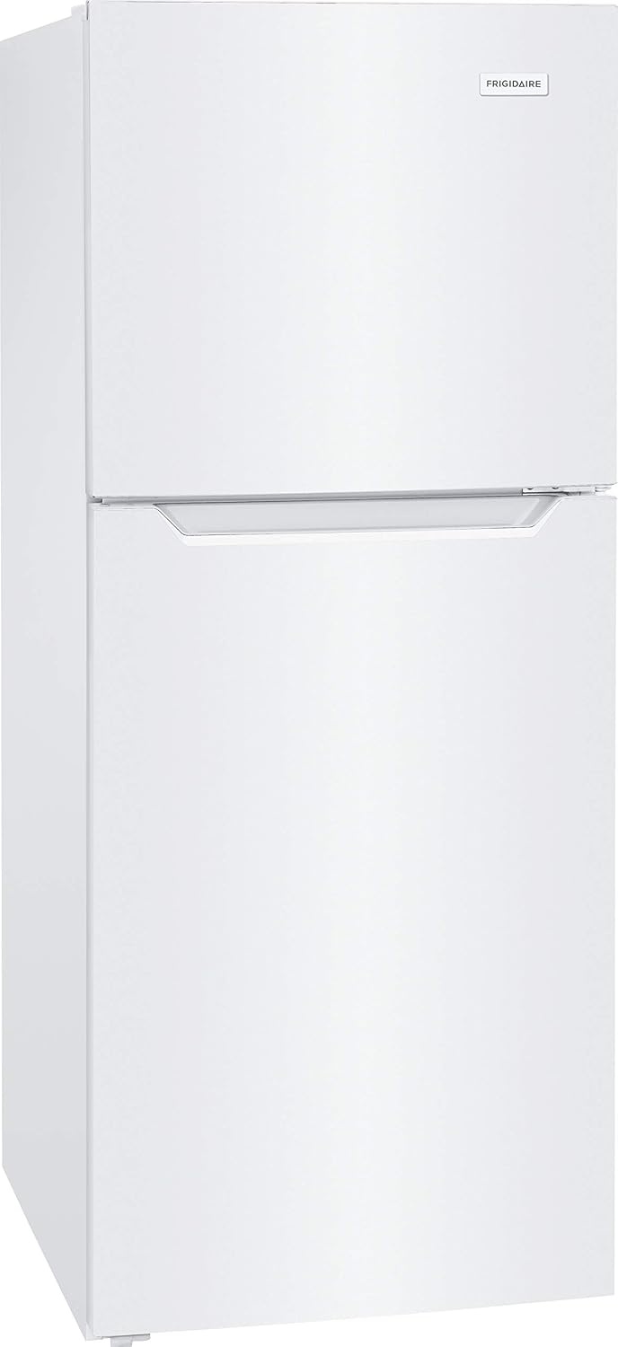 image:imageFrigidaire 101 Cu Ft Compact ADA Top Freezer Refrigerator in Black with Electronic Control Panel Reversible Door Swing ENERGY STARWhite
