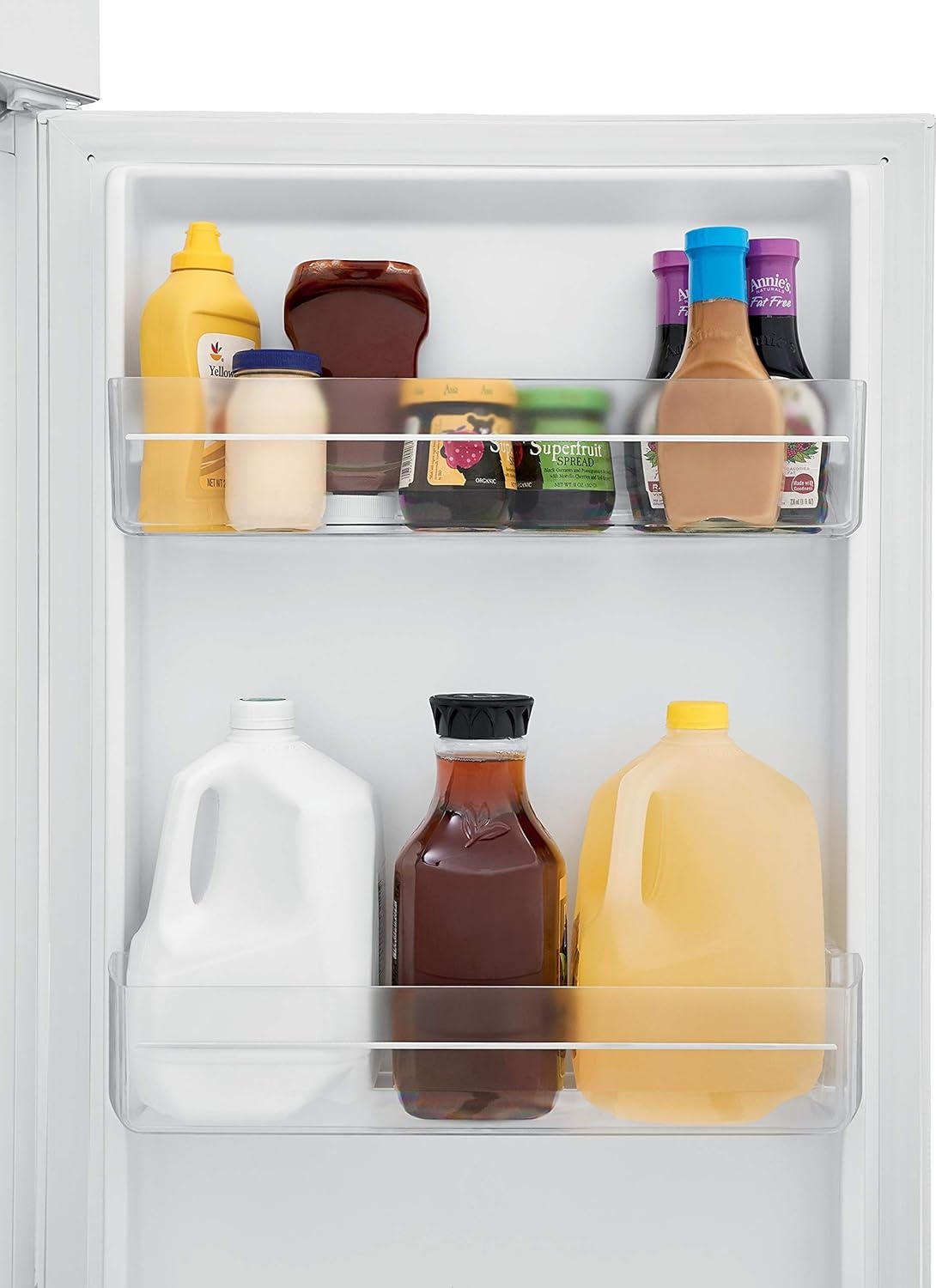 image:imageFrigidaire 101 Cu Ft Compact ADA Top Freezer Refrigerator in Black with Electronic Control Panel Reversible Door Swing ENERGY STARWhite