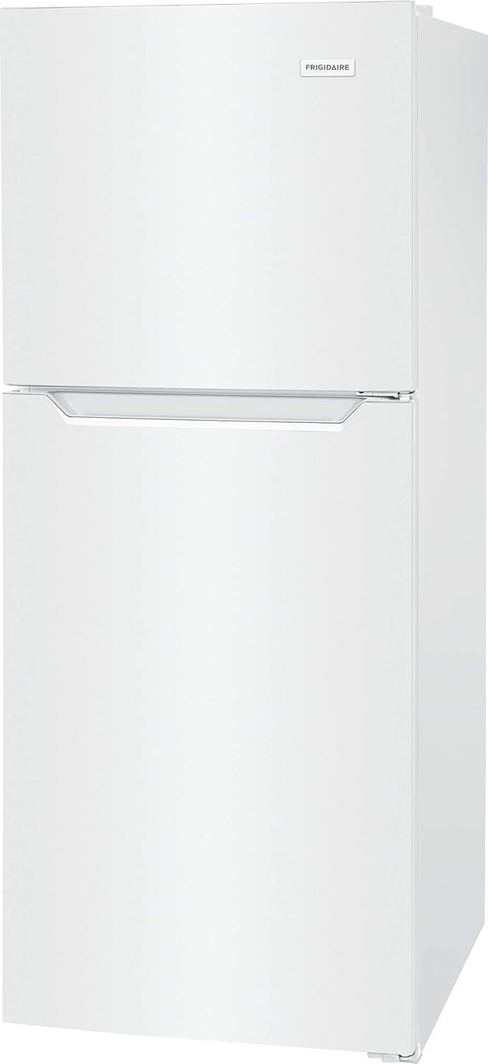 image:imageFrigidaire 101 Cu Ft Compact ADA Top Freezer Refrigerator in Black with Electronic Control Panel Reversible Door Swing ENERGY STARWhite