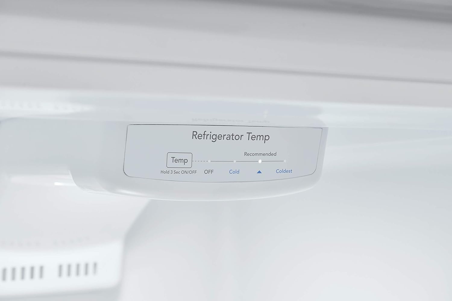 image:imageFrigidaire 101 Cu Ft Compact ADA Top Freezer Refrigerator in Black with Electronic Control Panel Reversible Door Swing ENERGY STARWhite