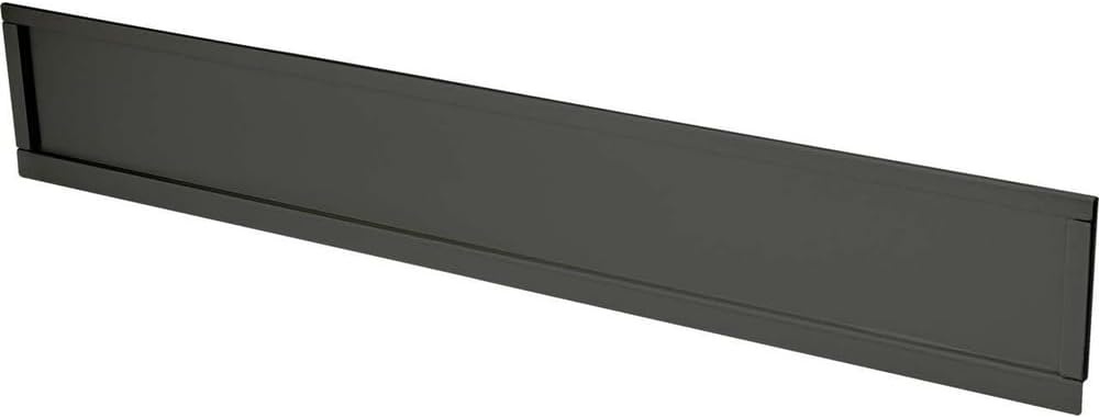 image:imageFrigidaire 11NBBKGDSS Front Control Freestanding Range Universal Backguard Stainless Steel Backsplash GuardBlack Stainless Steel