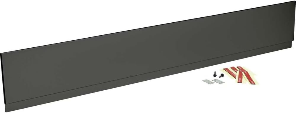 image:imageFrigidaire 11NBBKGDSS Front Control Freestanding Range Universal Backguard Stainless Steel Backsplash GuardBlack Stainless Steel