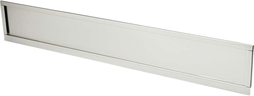 image:imageFrigidaire 11NBBKGDSS Front Control Freestanding Range Universal Backguard Stainless Steel Backsplash GuardStainless Steel