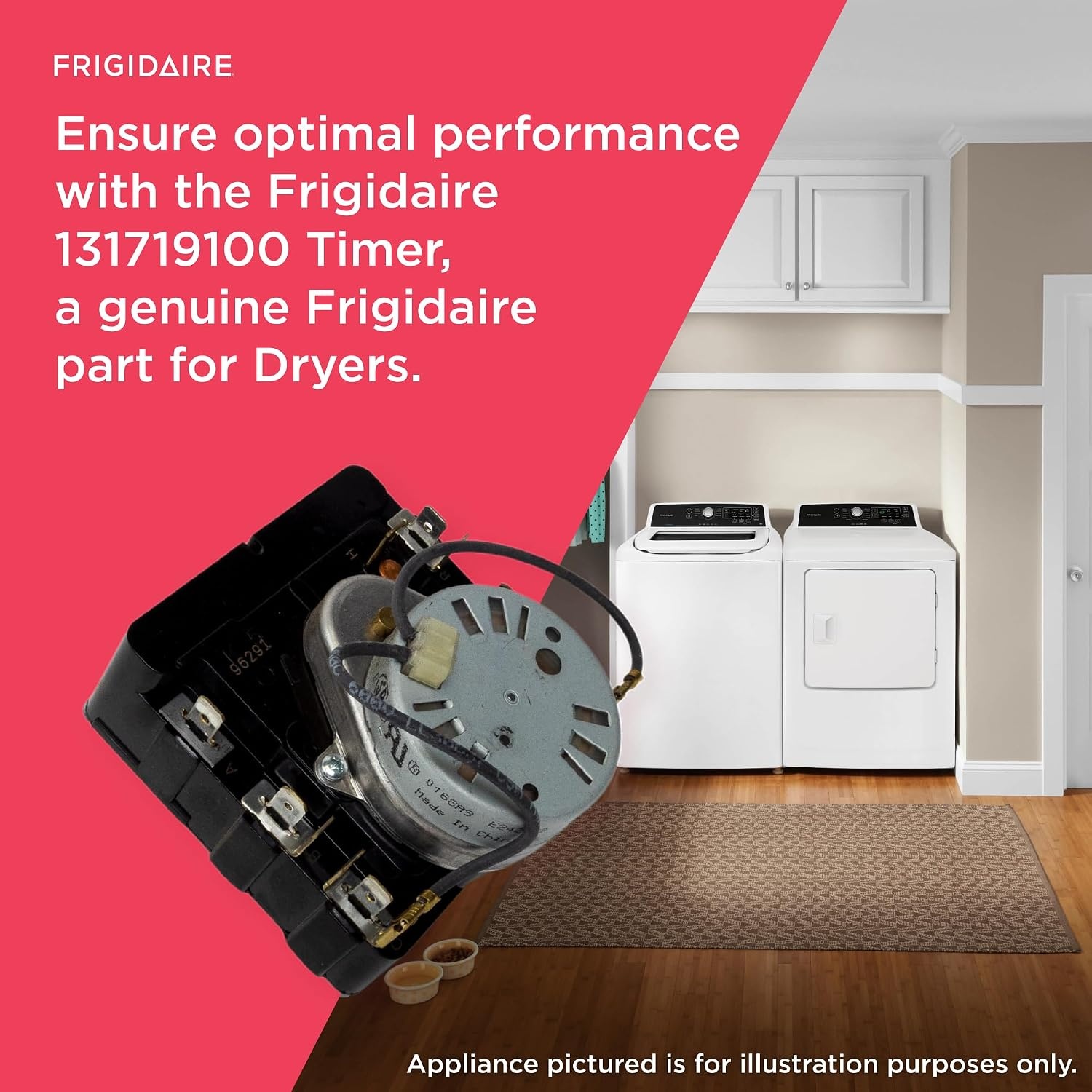 image:imageFrigidaire 131719100 Timer for Dryers