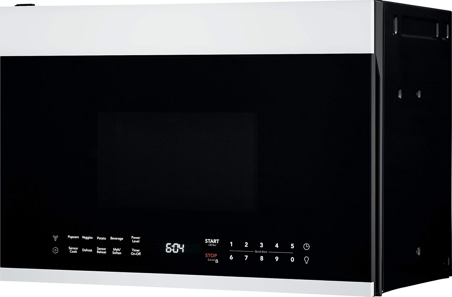 image:imageFrigidaire 14 Cu Ft Compact OvertheRange Microwave in White with Automatic Sensor CookingWhite