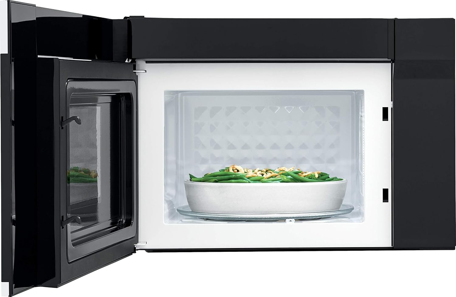 image:imageFrigidaire 14 Cu Ft Compact OvertheRange Microwave in White with Automatic Sensor CookingWhite