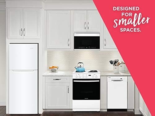 image:imageFrigidaire 14 Cu Ft Compact OvertheRange Microwave in White with Automatic Sensor CookingWhite