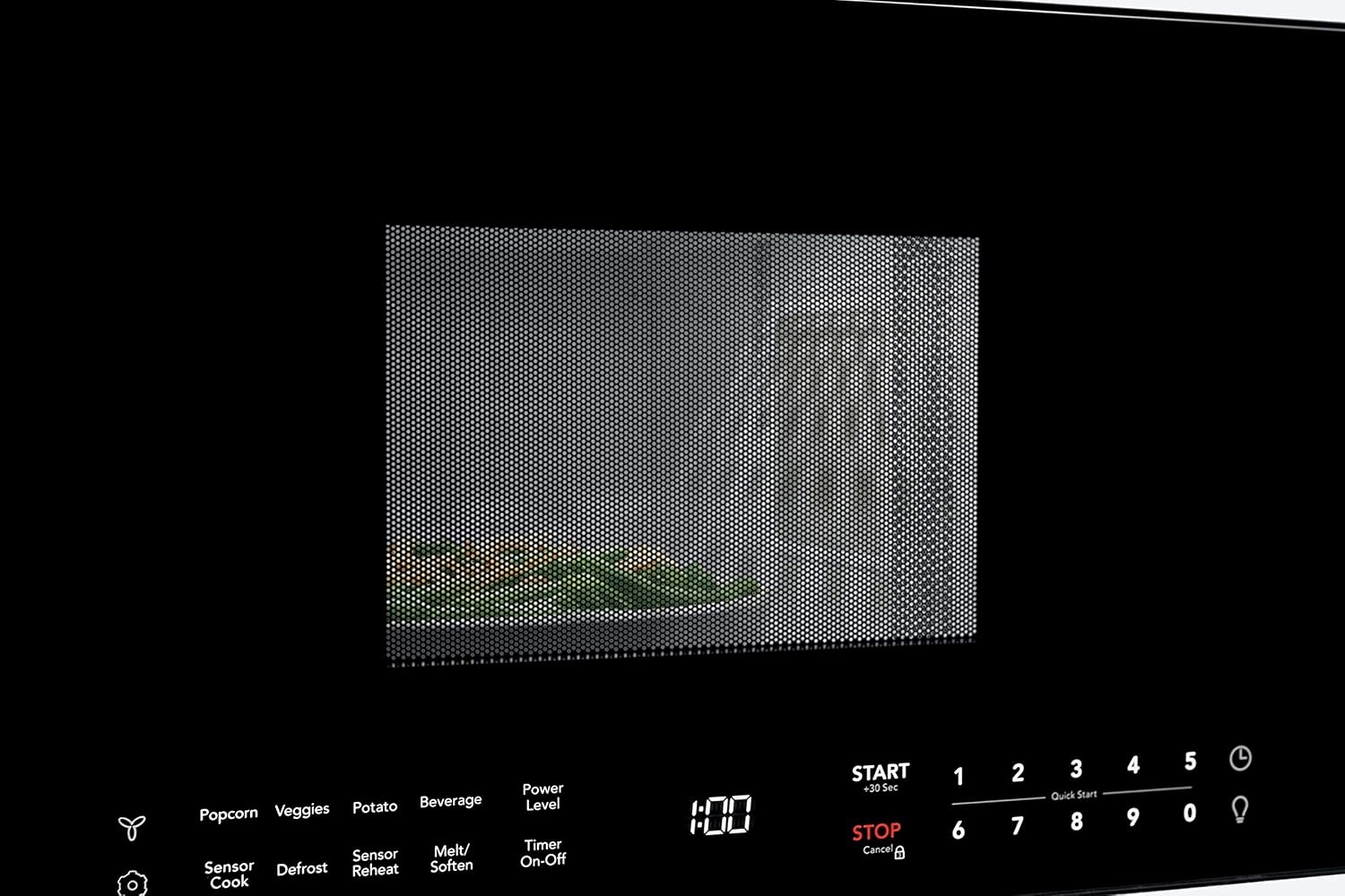 image:imageFrigidaire 14 Cu Ft Compact OvertheRange Microwave in White with Automatic Sensor CookingWhite