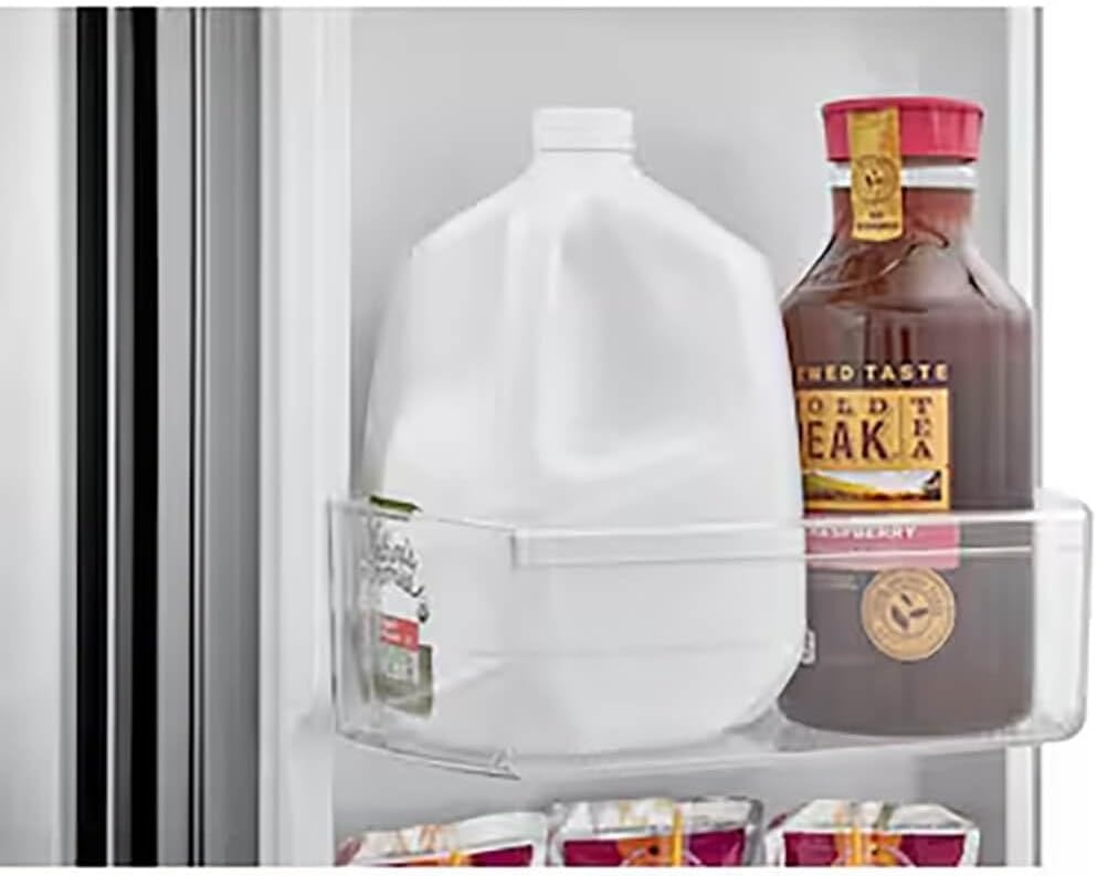 image:imageFrigidaire 174 Cu Ft 4 Door Refrigerator in Brushed Steel with Adjustable Freezer StorageNew Model