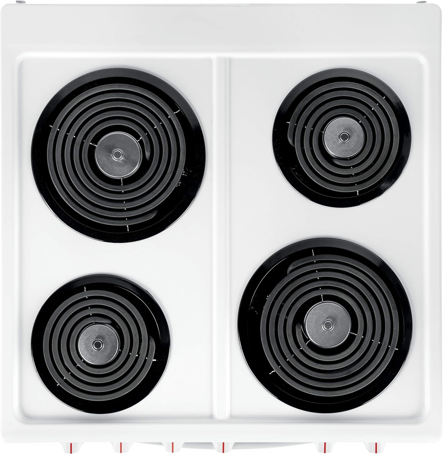 image:imageFrigidaire 24 in 19 Cu Ft Electric Range in Stainless Steel with Hidden Bake ADA CompliantWhite