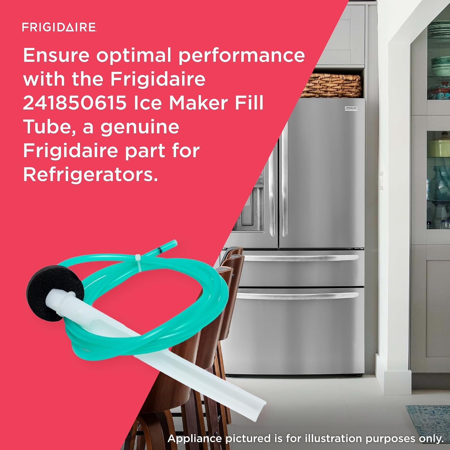 image:imageFrigidaire 241850615 Ice Maker Fill Tube for Refrigerators