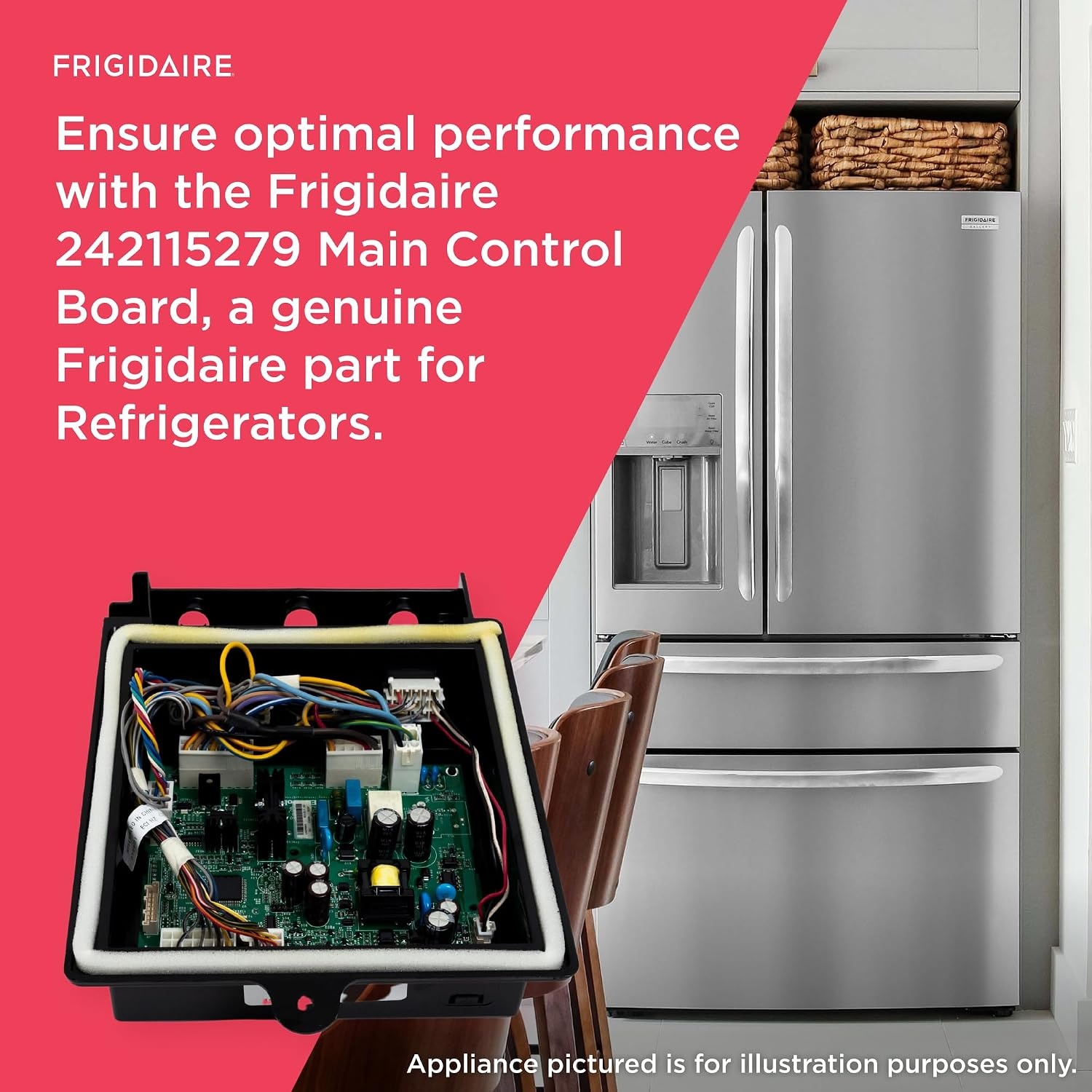 image:imageFrigidaire 242115279 Main Control Board for Refrigerators Black