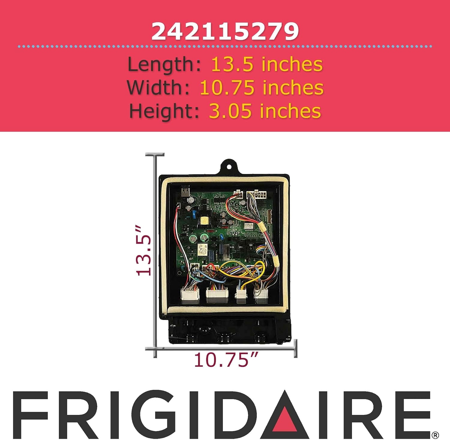 image:imageFrigidaire 242115279 Main Control Board for Refrigerators Black