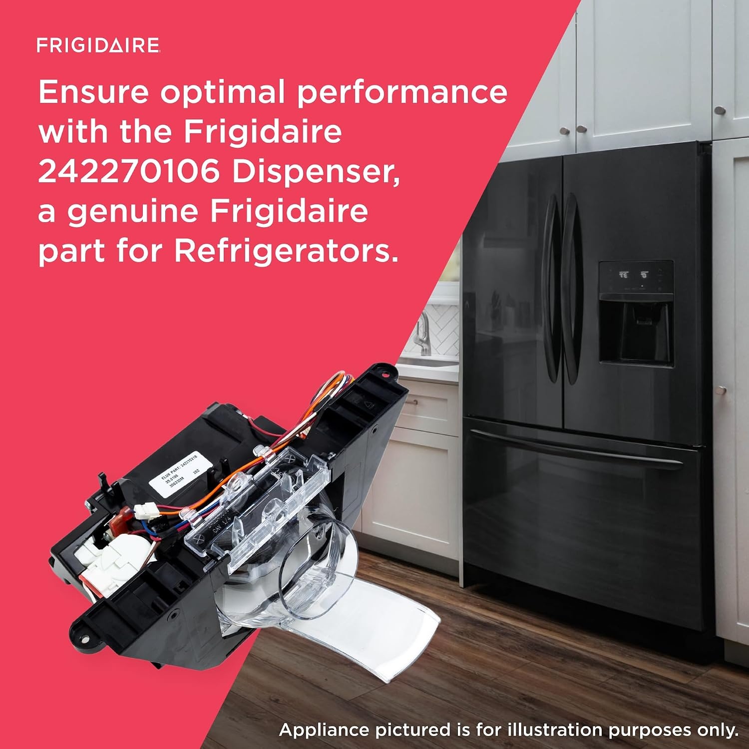 image:imageFrigidaire 242270106 Dispenser for Refrigerators
