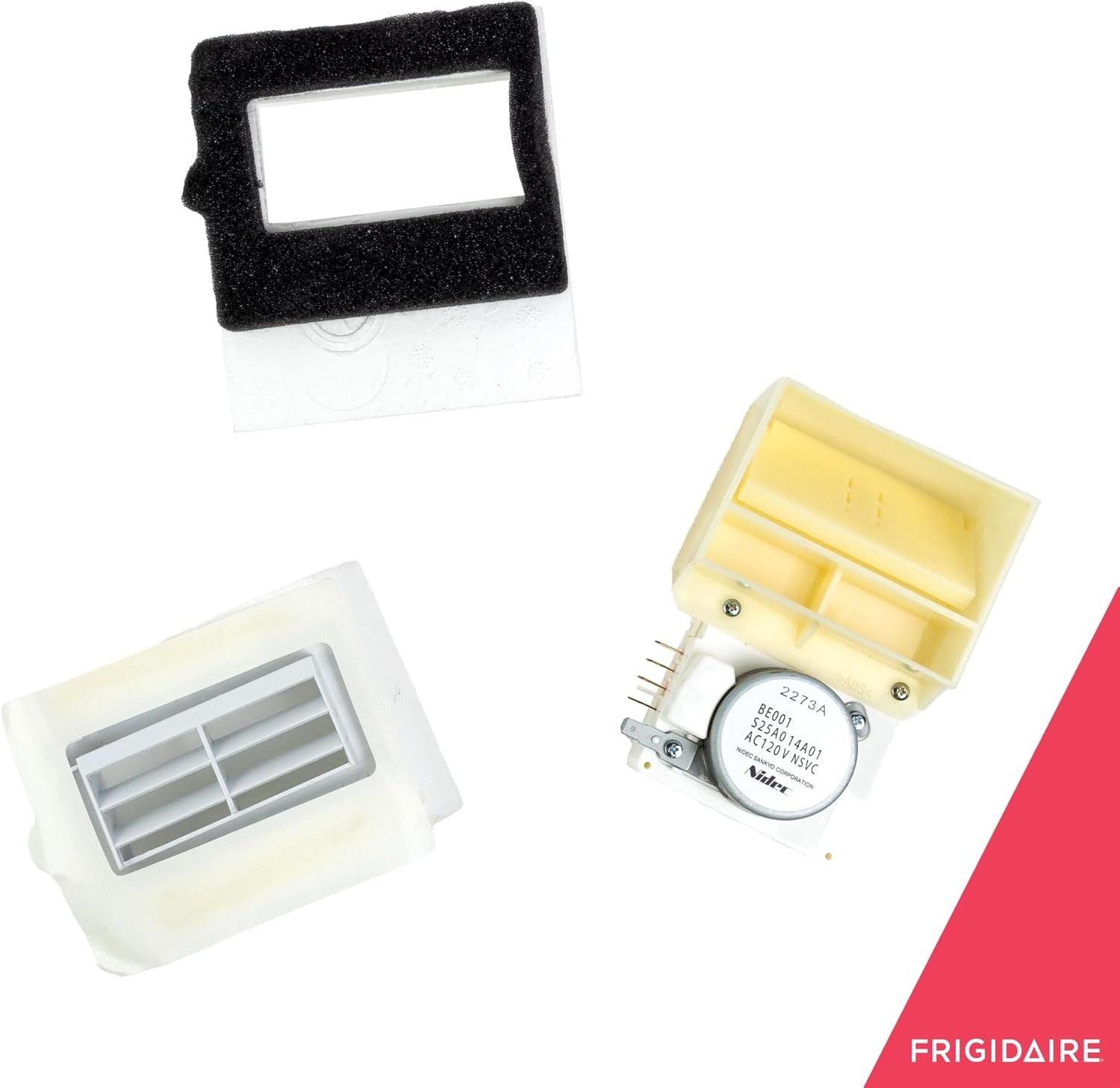 image:imageFrigidaire 242303001 Air Damper Control Assembly Kit for Refrigerators White