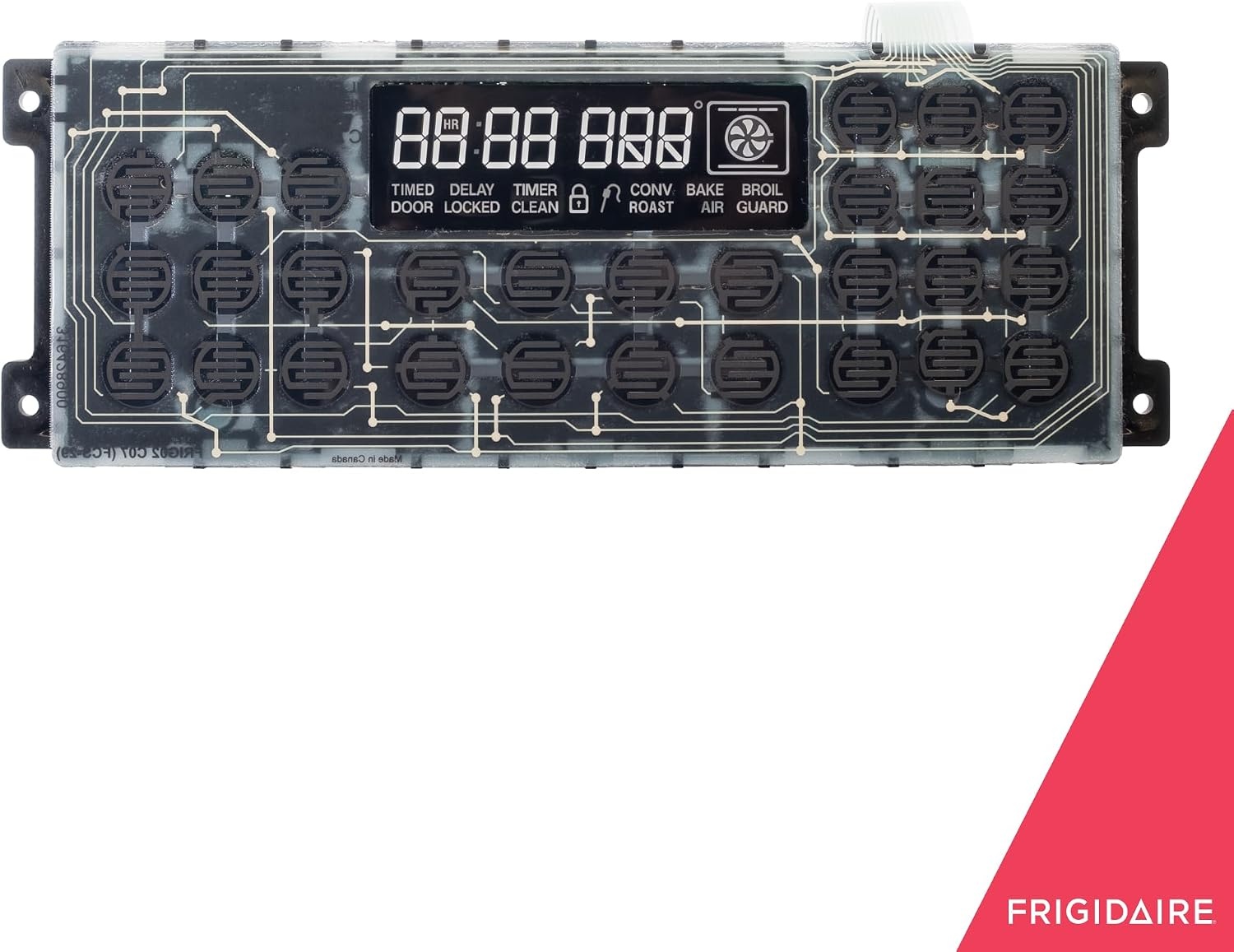 image:imageFrigidaire 316462878 Oven Control Board and Clock for Electric Ranges and Stoves Black