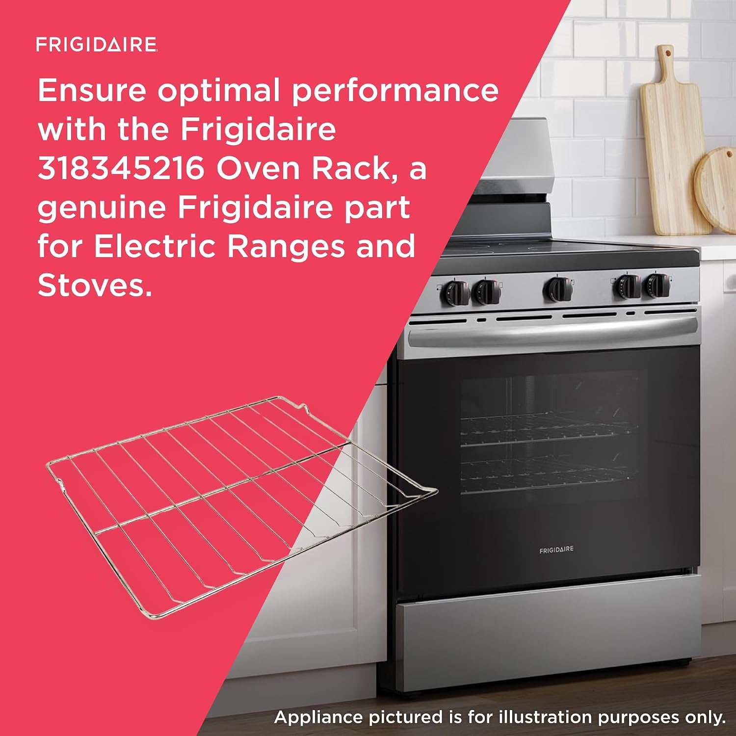 image:imageFrigidaire 318345216 Oven Rack for Electric Ranges and Stoves