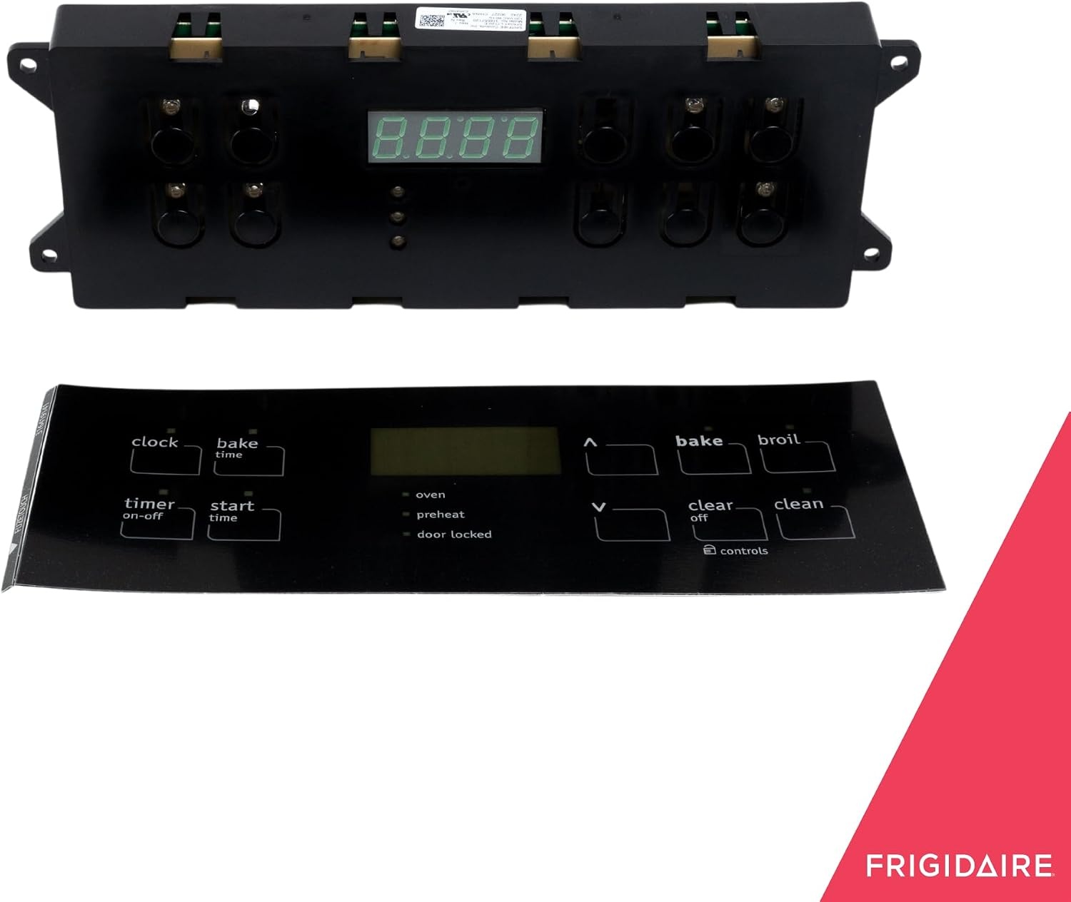 image:imageFrigidaire 318414213 Oven Control Board and Clock for Electric Ranges and Stoves Black