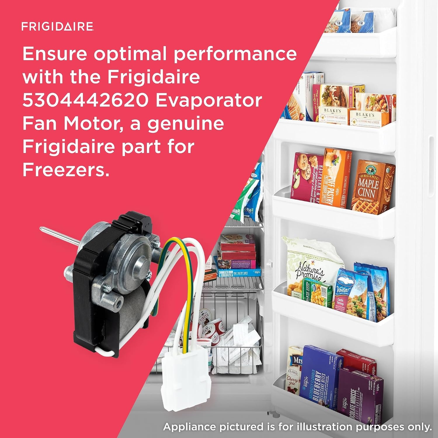 image:imageFrigidaire 5304442620 Evaporator Fan Motor for Freezers