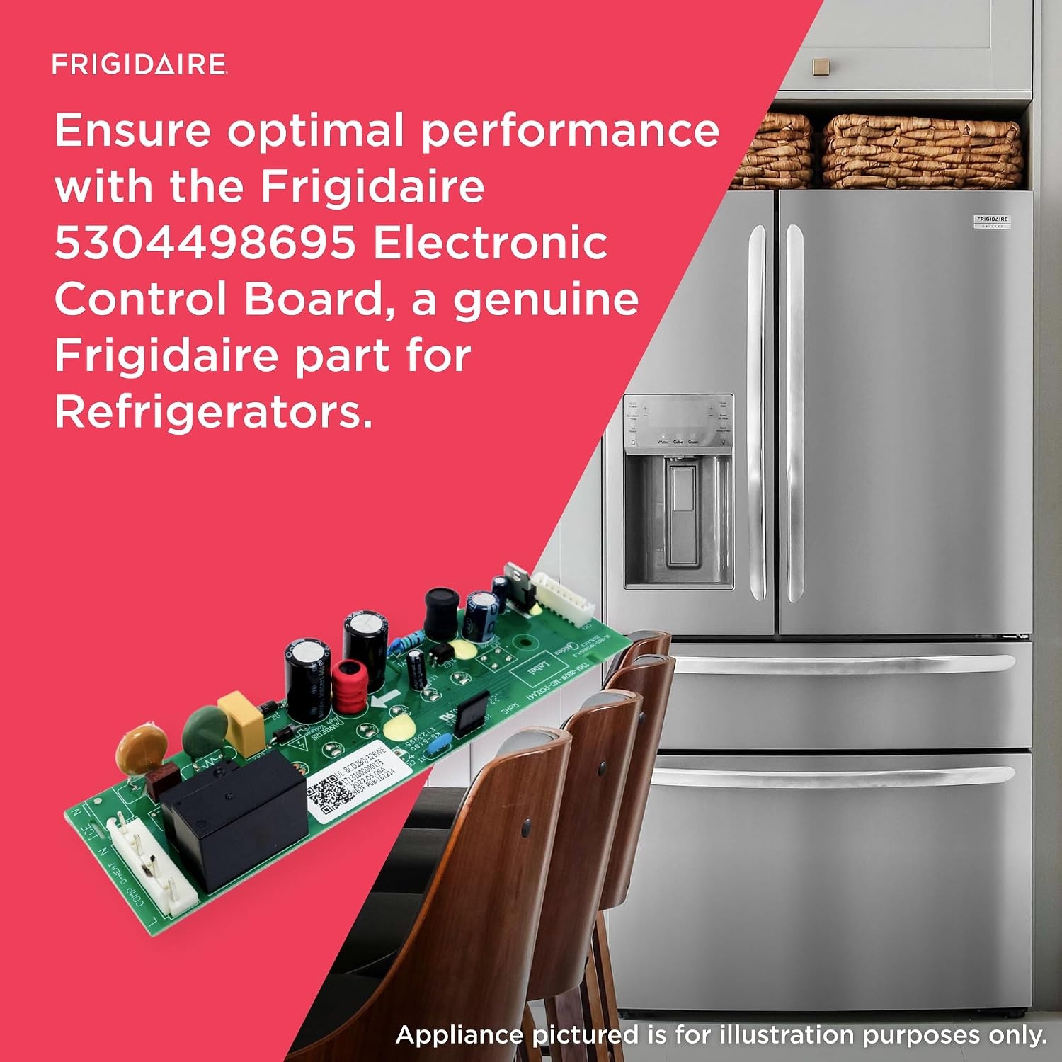 image:imageFrigidaire 5304498695 Electronic Control Board for Refrigerators