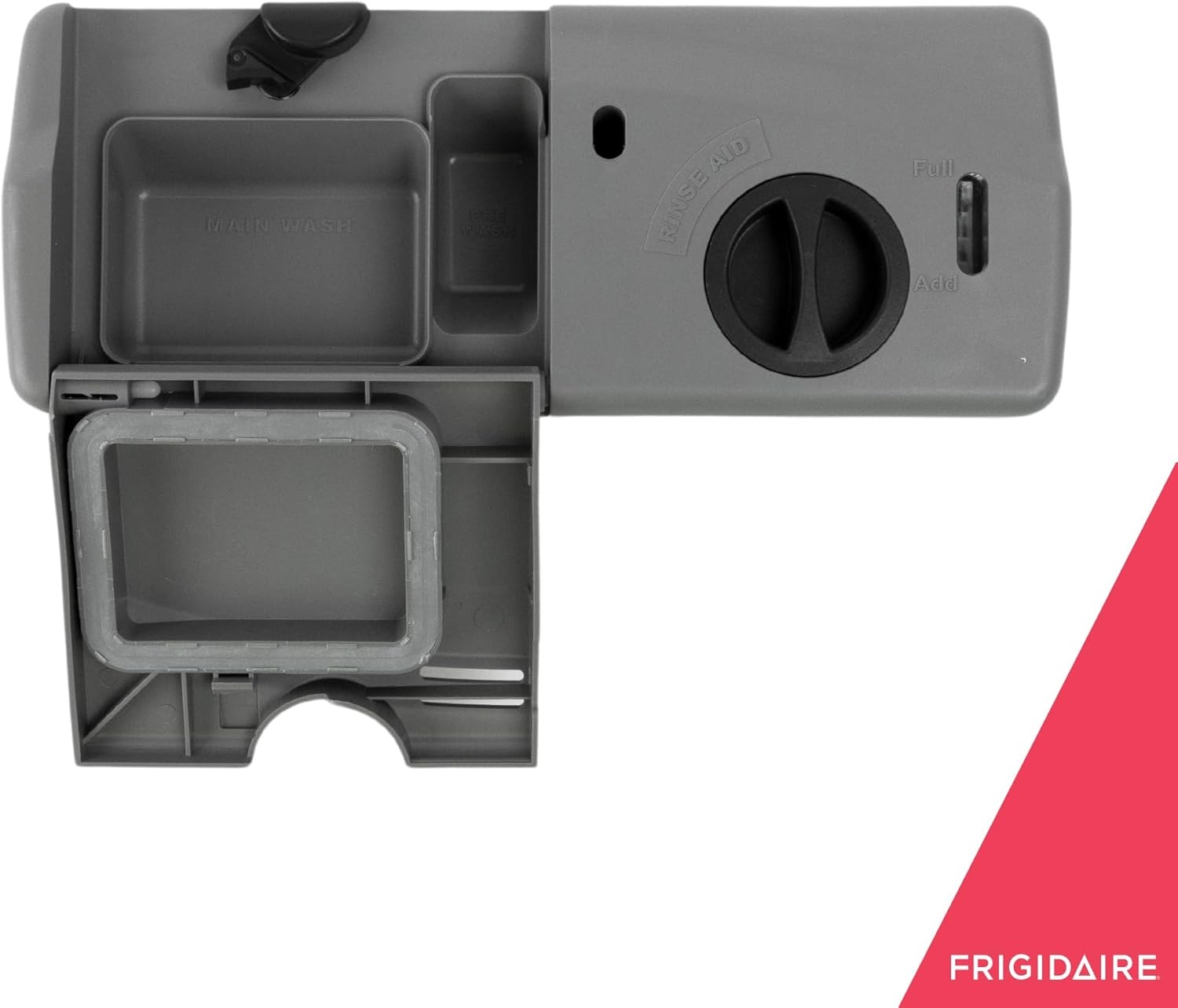 image:imageFrigidaire 5304507354 Detergent and Rinse Aid Dispenser for Dishwashers Gray