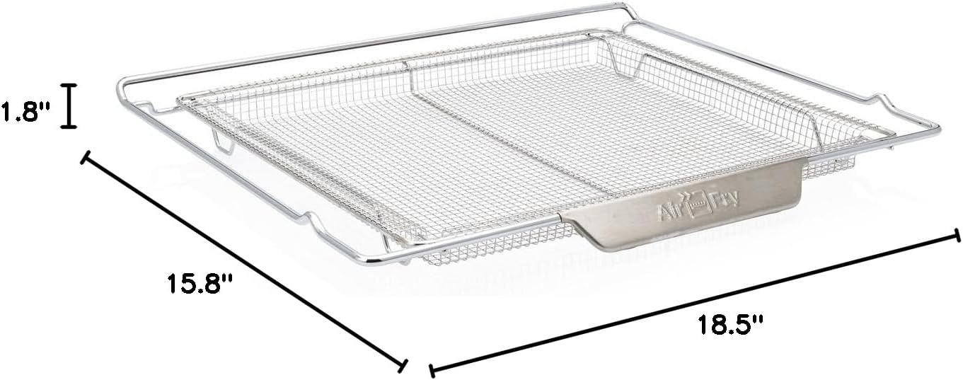 image:imageFrigidaire FRIGPEREAFT ReadyCook 30 Air Fry Tray with Air Fry Basket and Oven Rack for Frigidaire Ranges and Wall OvensFor 24 Oven