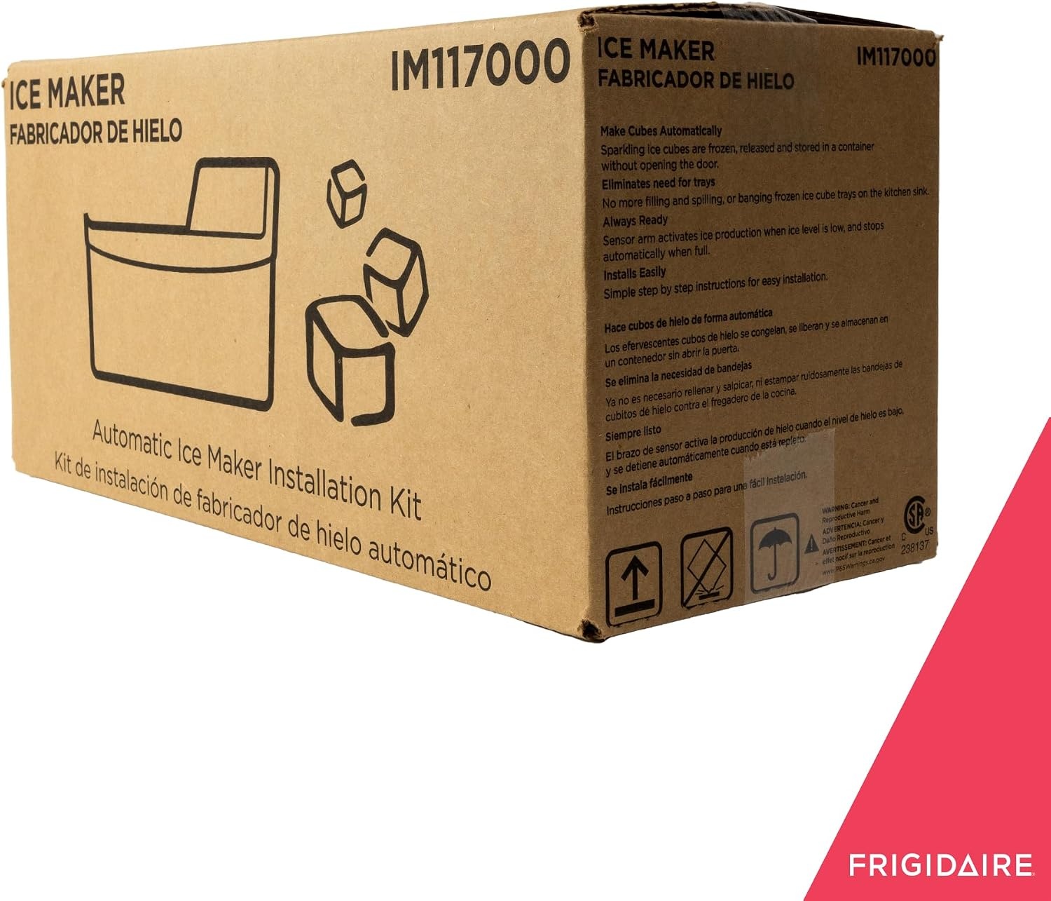 image:imageFrigidaire IM117000 TopMount Ice Maker Kit for Refrigerators White