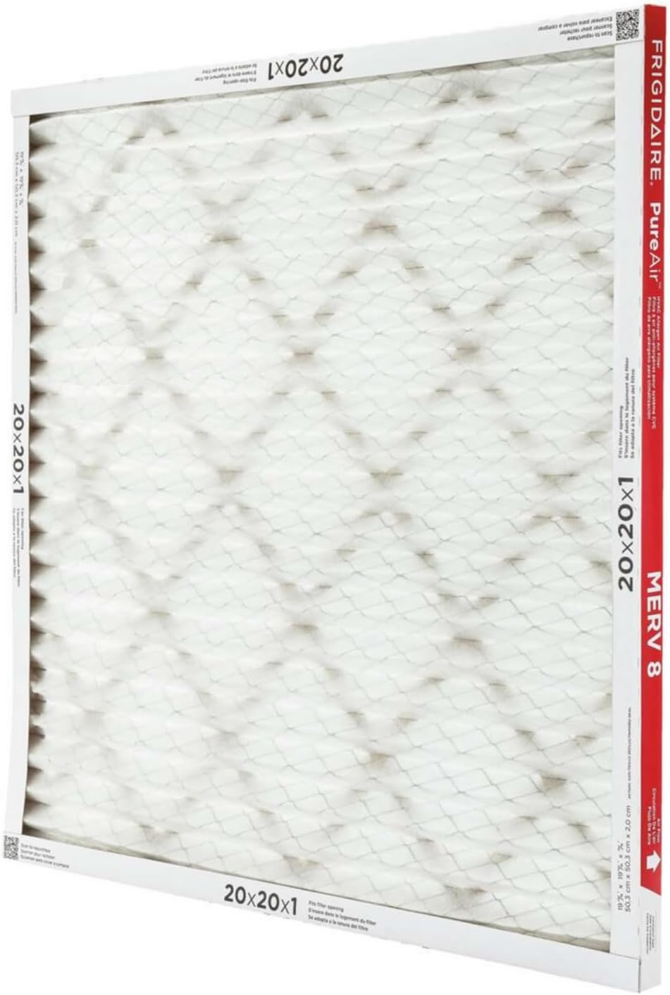 image:imageFrigidaire PureAir 16 x 20 x 1 MERV 8 Allergen Air Filter 2 Pack20 x 20 x 1