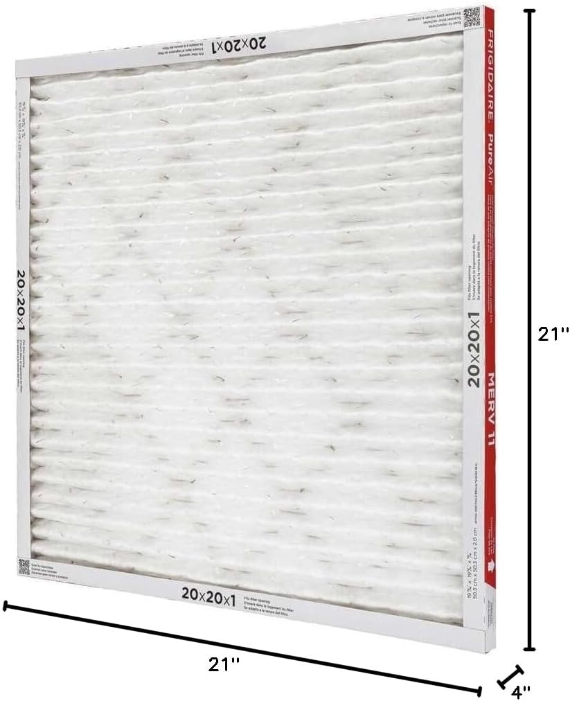 image:imageFrigidaire PureAir 16 x 20 x 1 MERV 8 Allergen Air Filter 2 Pack20 x 20 x 1
