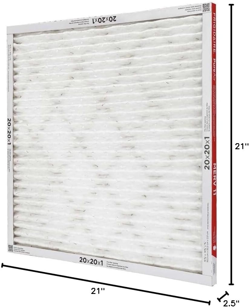 image:imageFrigidaire PureAir 16 x 20 x 1 MERV 8 Allergen Air Filter 2 Pack20 x 20 x 1