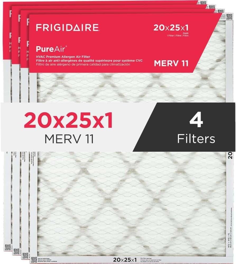 image:imageFrigidaire PureAir 16 x 20 x 1 MERV 8 Allergen Air Filter 2 Pack20 x 25 x 1