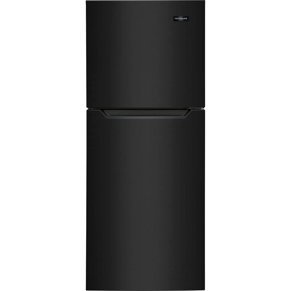 image:imageFrigidaire 101 Cu Ft Compact ADA Top Freezer Refrigerator in Black with Electronic Control Panel Reversible Door Swing ENERGY STARBlack