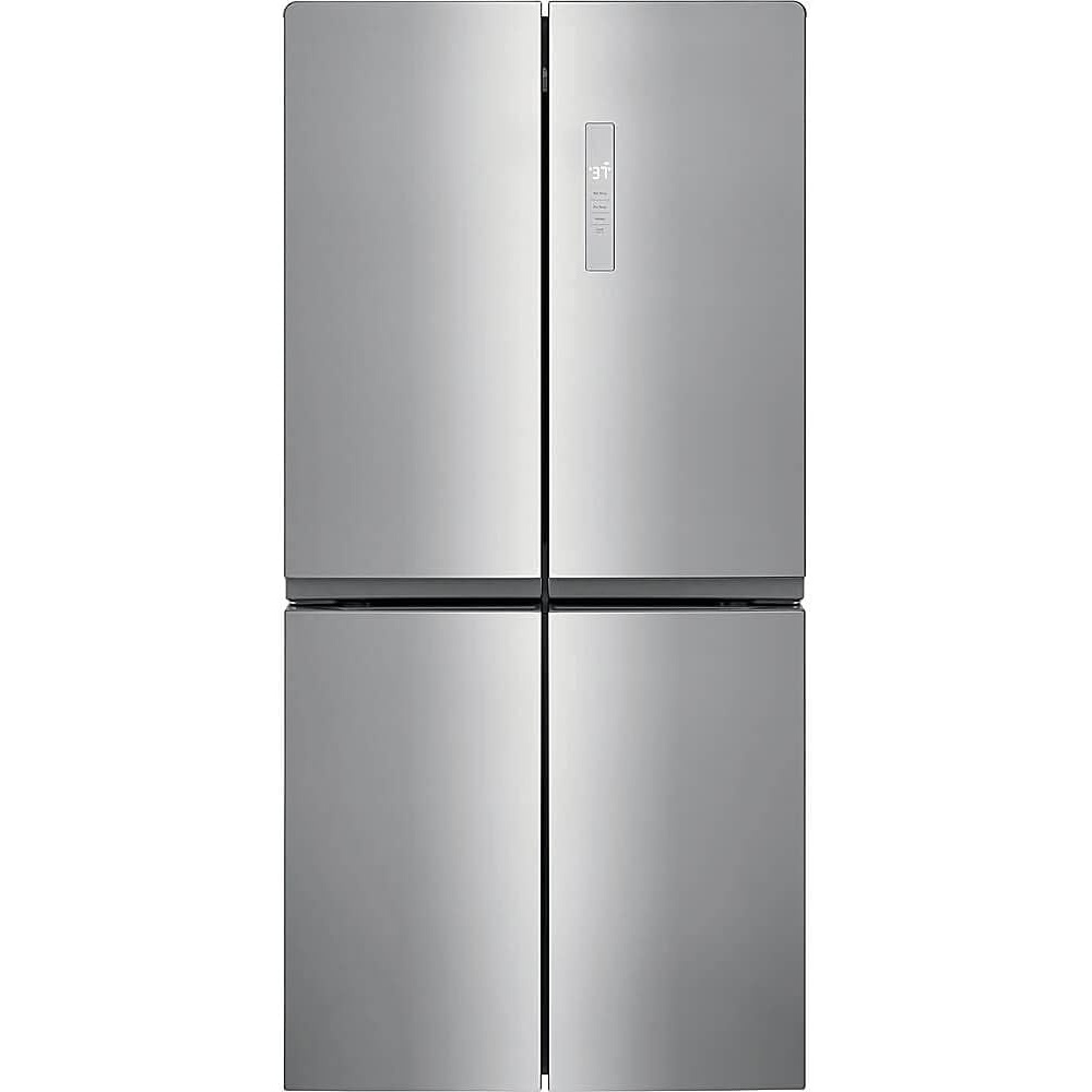 image:imageFrigidaire 174 Cu Ft 4 Door Refrigerator in Brushed Steel with Adjustable Freezer StorageNew Model