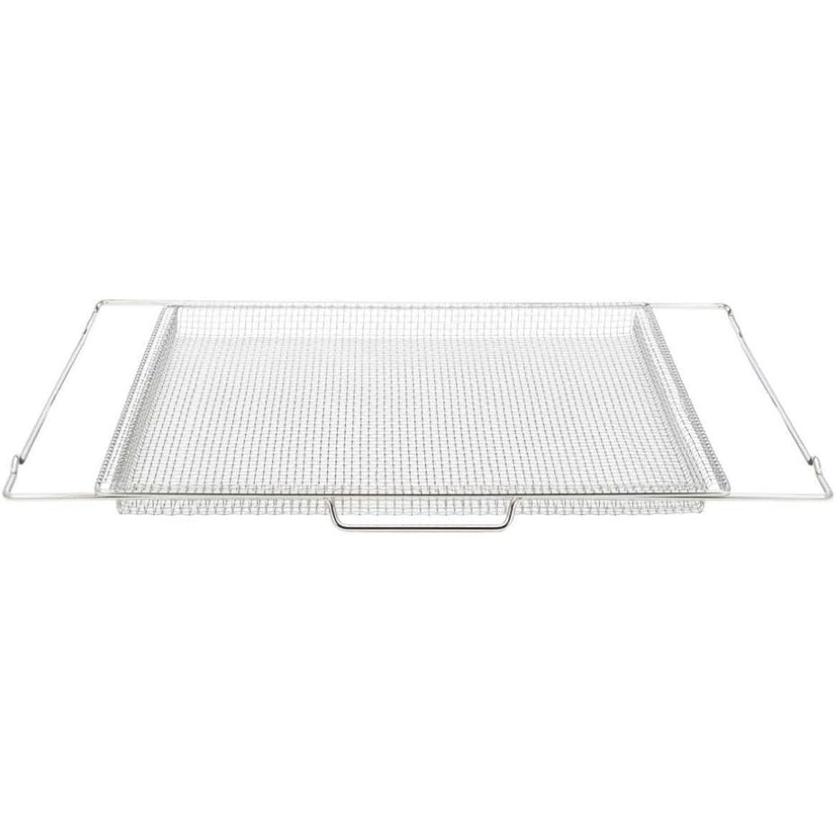 image:imageFrigidaire AIRFRYTRAY Ready Cook Oven Insert Silver Basket 184 x 153 x 08 Rack 241 x 153 152 ounces Compatible Only with select models listedOven Insert