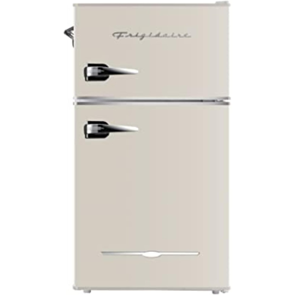image:imageFrigidaire EFR840 Retro Mini Fridge with Freezer amp Side Bottle Opener Small 2 Door Refrigerator for Office Bar or College Dorm Room 32 Cu Ft MintCream