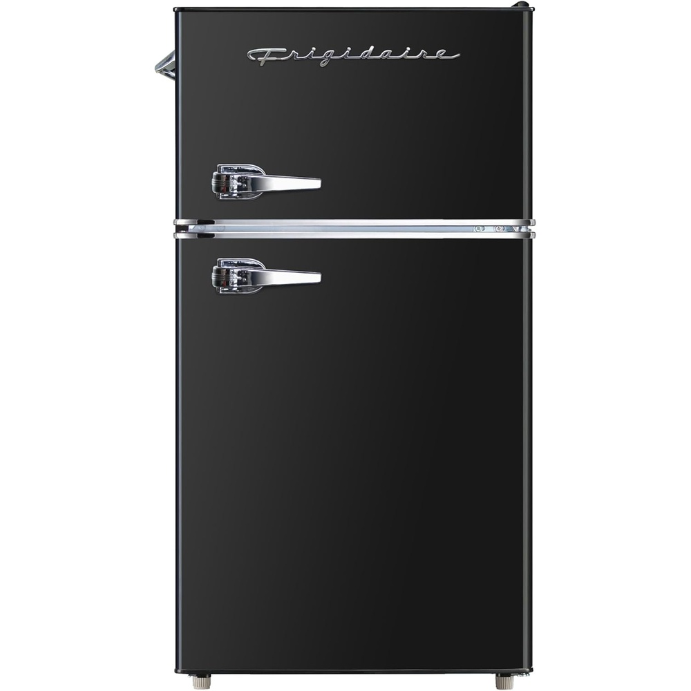 image:imageFrigidaire EFR840 Retro Mini Fridge with Freezer amp Side Bottle Opener Small 2 Door Refrigerator for Office Bar or College Dorm Room 32 Cu Ft MintONYX