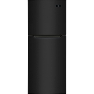 Frigidaire 10.1 Cu. Ft. Compact ADA Top Freezer Refrigerator in Black with Electronic Control Panel, Reversible Door Swing, ENERGY STAR(Black)