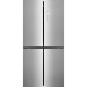 Frigidaire 17.4 Cu. Ft. 4 Door Refrigerator in Brushed Steel with Adjustable Freezer Storage(Original)