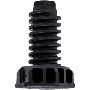 Frigidaire 216396900 Adjustable Foot Leveling Leg for Freezers, Black(2.5 inches x 1.5 inches)