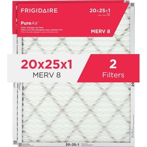Frigidaire PureAir® 16″ x 20″ x 1″ MERV 8 Allergen Air Filter – 2 Pack(20 x 25 x 1)
