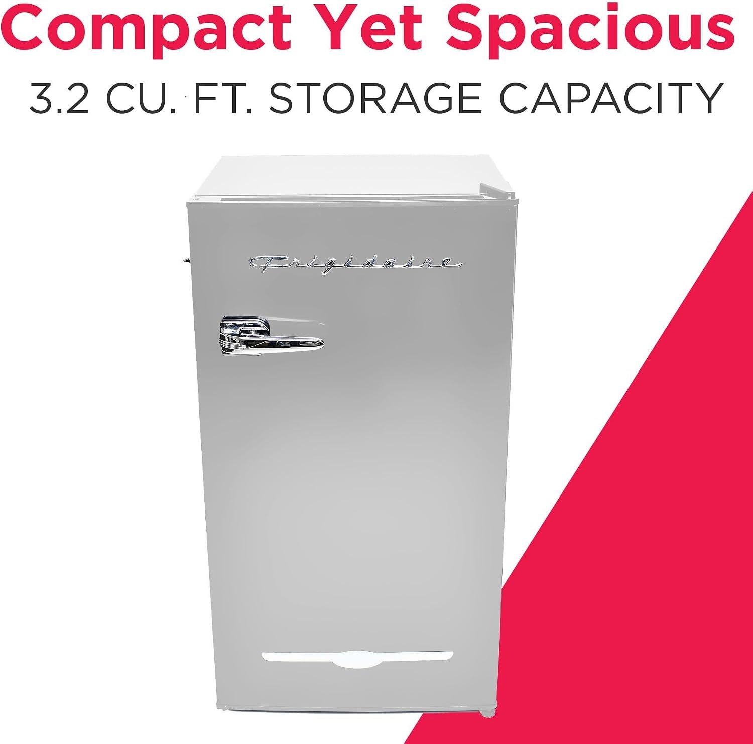 image:imageFRIGIDAIRE EFR376BLACK 31 Cu Ft Black Retro Bar Fridge with Side Bottle OpenerMOONBEAM