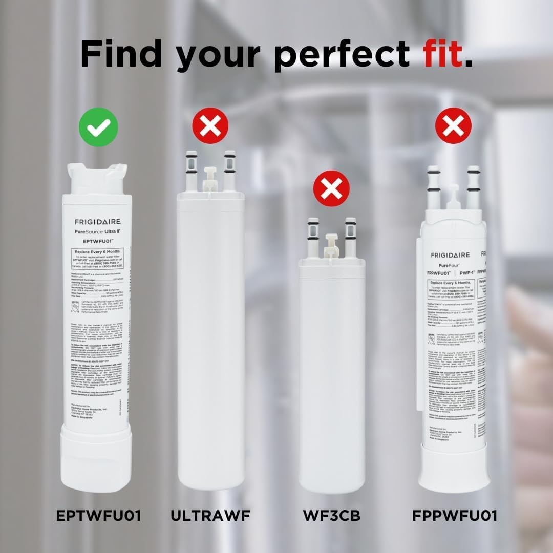 image:imageFRIGIDAIRE EPTWFU01 PureSource Ultra II Refrigerator Water Filter 1 Count White1 Pack
