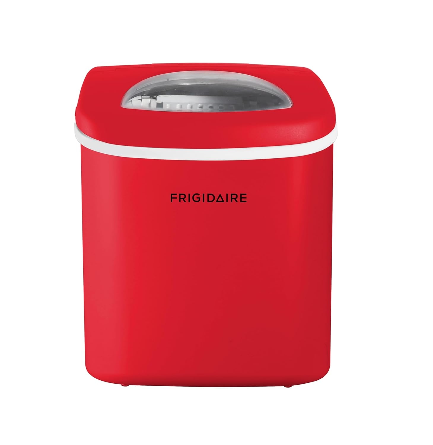 image:imageFRIGIDAIRE Portable Compact Ice Maker Counter Top Ice Making Machine 26lb per day WhiteRed