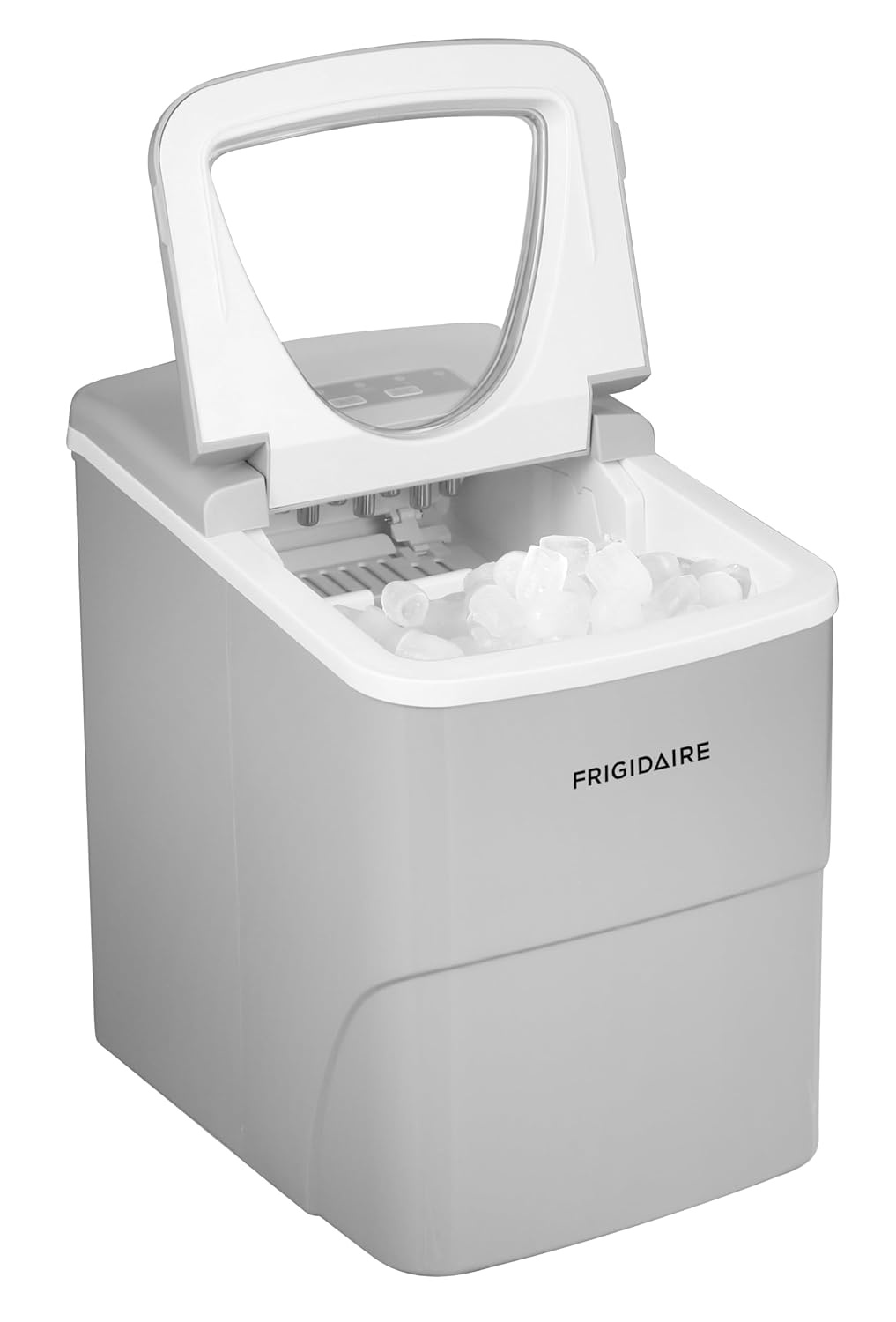 image:imageFRIGIDAIRE Portable Compact Ice Maker Counter Top Ice Making Machine 26lb per day WhiteSilver