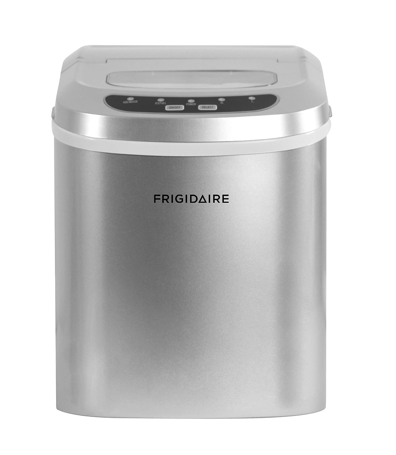 image:imageFRIGIDAIRE Portable Compact Ice Maker Counter Top Ice Making Machine 26lb per day WhiteSilver