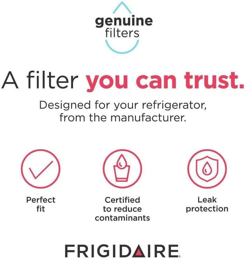 image:imageFRIGIDAIRE ULTRAWF Pure Source Ultra Water Filter Original White 1 Count1 Count Pack of 1