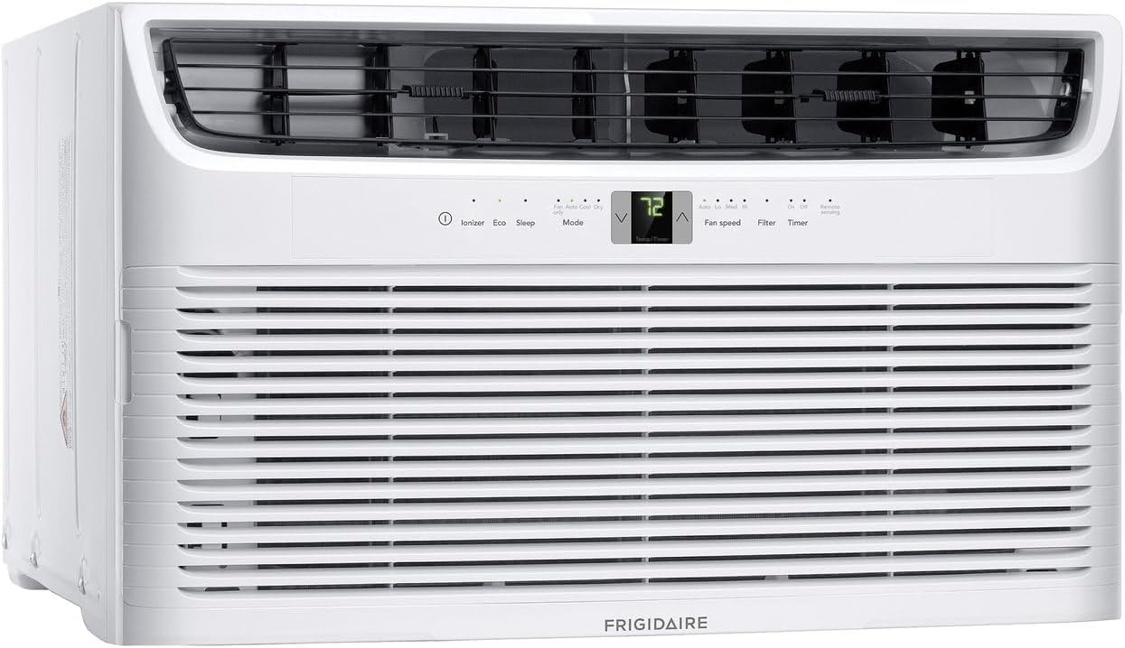 image:imageFrigidaire 115V 10000 BTU Smart Wall Air Conditioner with Dehumidifier Fan WiFi amp Remote Control Quiet Energy Efficient Wall Mounted AC Unit for Home Cooling Cools Small Rooms Up To 450 Sq Ft10 000