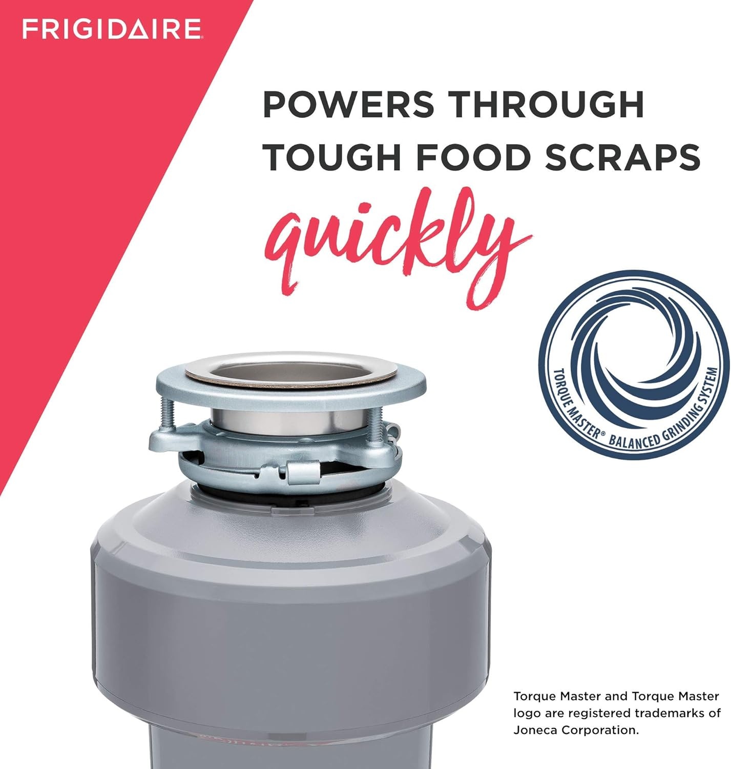 image:imageFrigidaire 13 HP Corded Garbage Disposal for Kitchen Sinks FF03DISPC134 HP