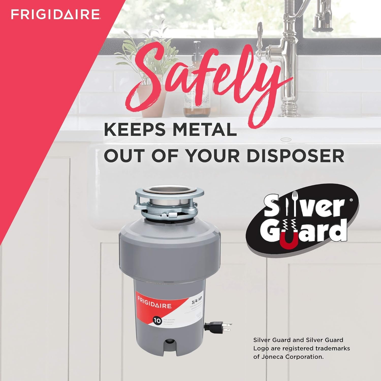 image:imageFrigidaire 13 HP Corded Garbage Disposal for Kitchen Sinks FF03DISPC134 HP