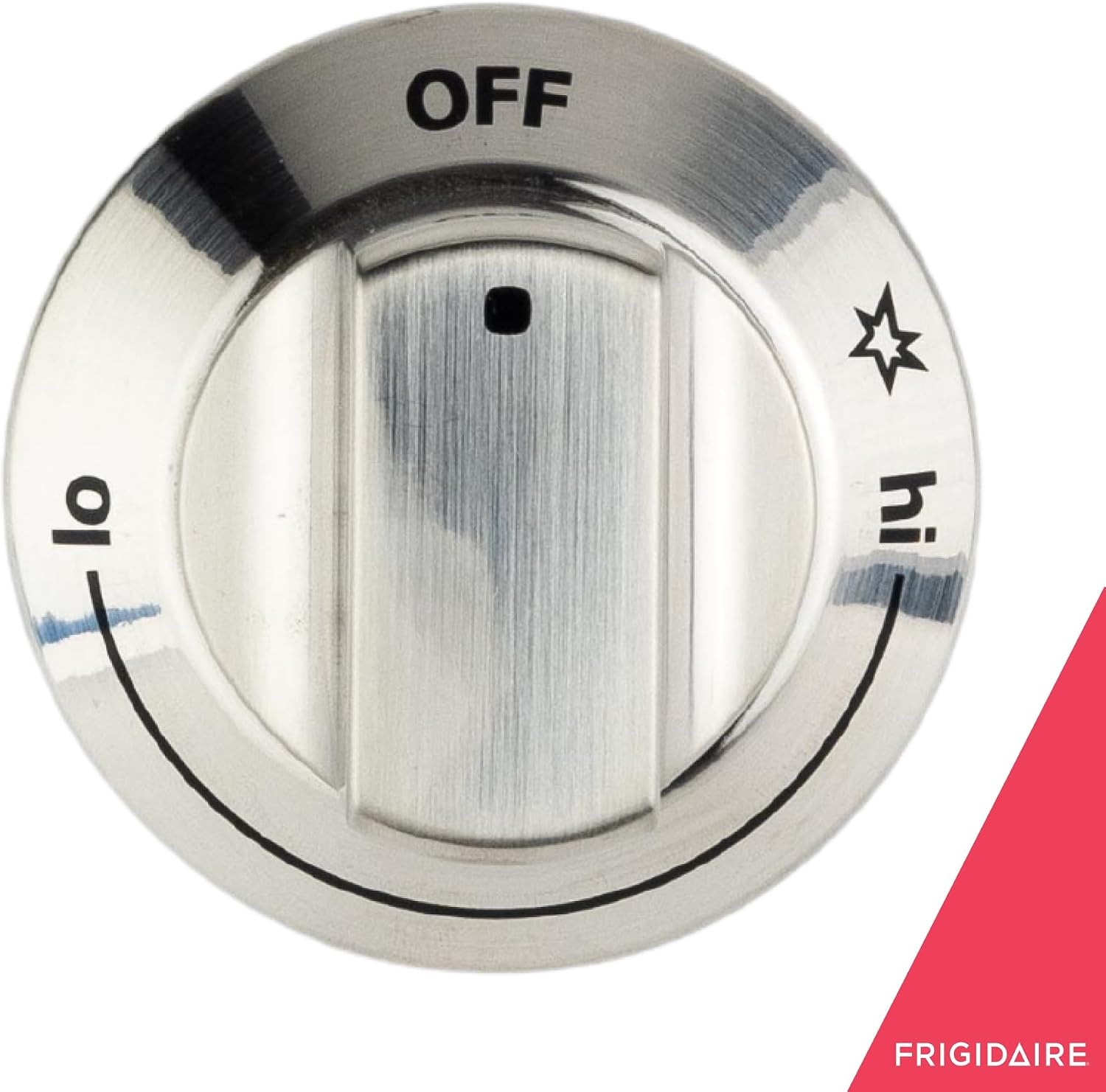 image:imageFrigidaire 318242275 Stovetop Burner Knob for Gas Ranges and Stoves Chrome